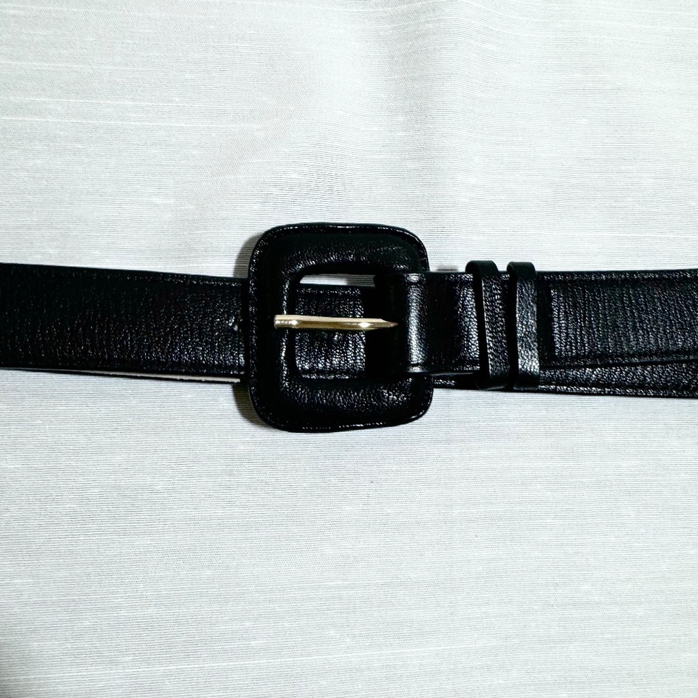 Cole Haan Soft Leather Covered Buckle Ladies Belt M